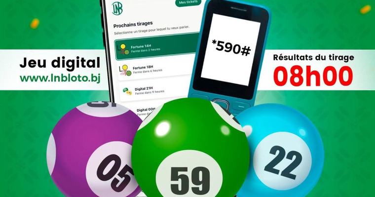 DIGITAL 08H : les 5 numéros tirés ce dimanche
