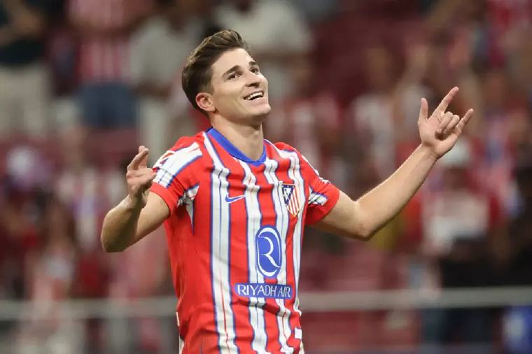 Atlético Madrid : Julián Álvarez a repris l’entraînement collectif